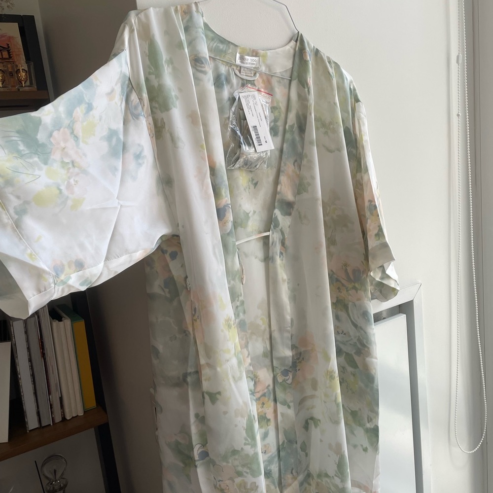 Jenny Yoo floral robe